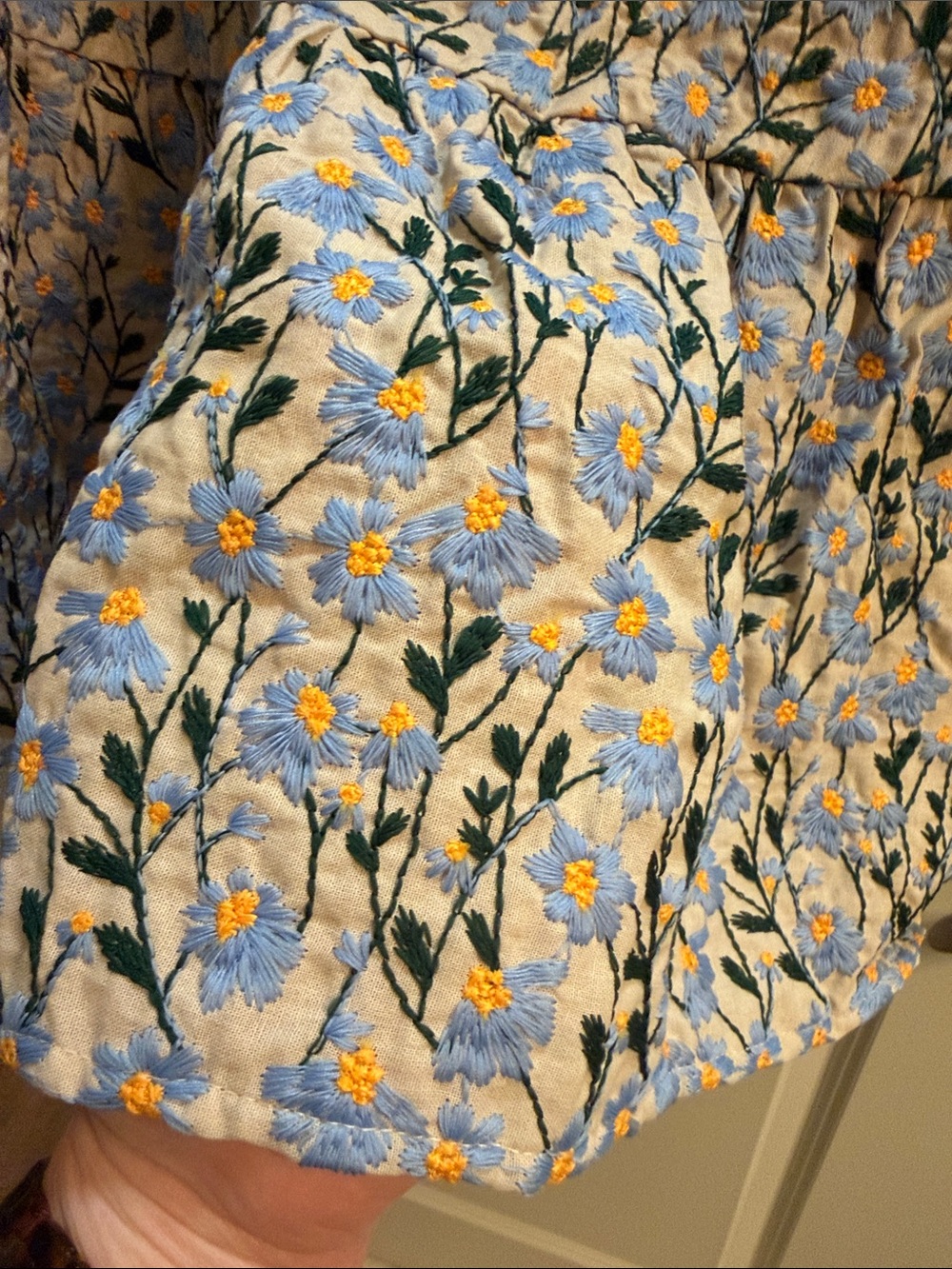 Tuckernuck Blue Floral Midi Dress - Picture 3 of 3